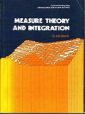 Measure Theory And Integration By G De Barra · OverDrive: Ebooks ...